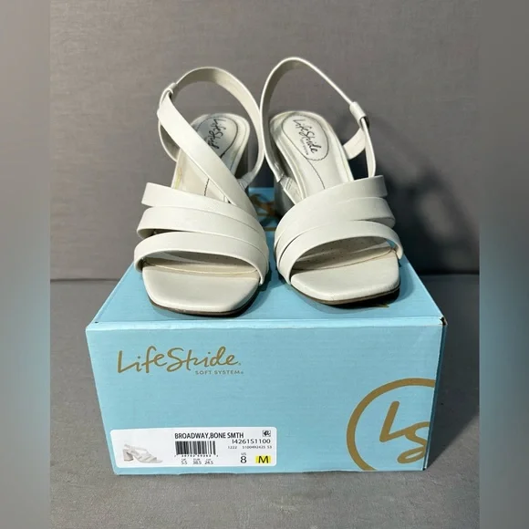 New In Box LifeStride Women's Broadway Sandals Size 8 - Picture 3 of 7
